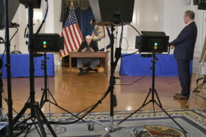 Governor's team keeps looking ahead to a restarted state